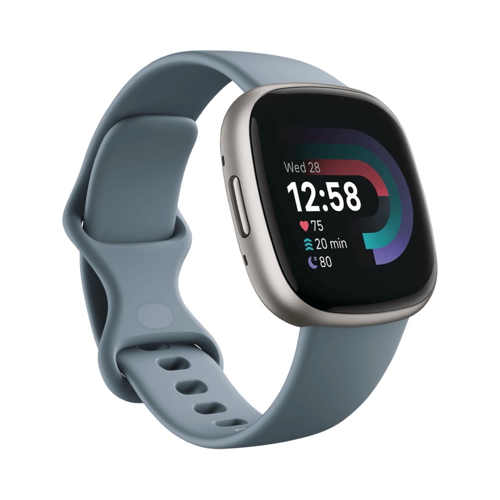 Fitbit Versa 4 Smartwatch - Waterfall Blue